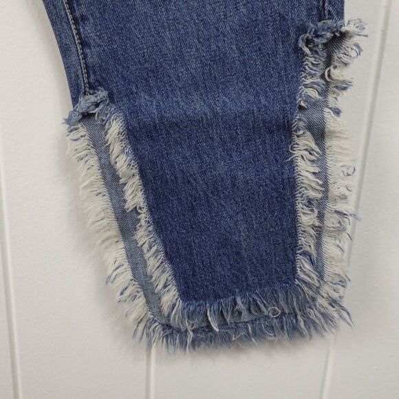One Teaspoon Womens Oxford Awes Bagg Jeans Distressed Size 24 - Picture 6 of 11